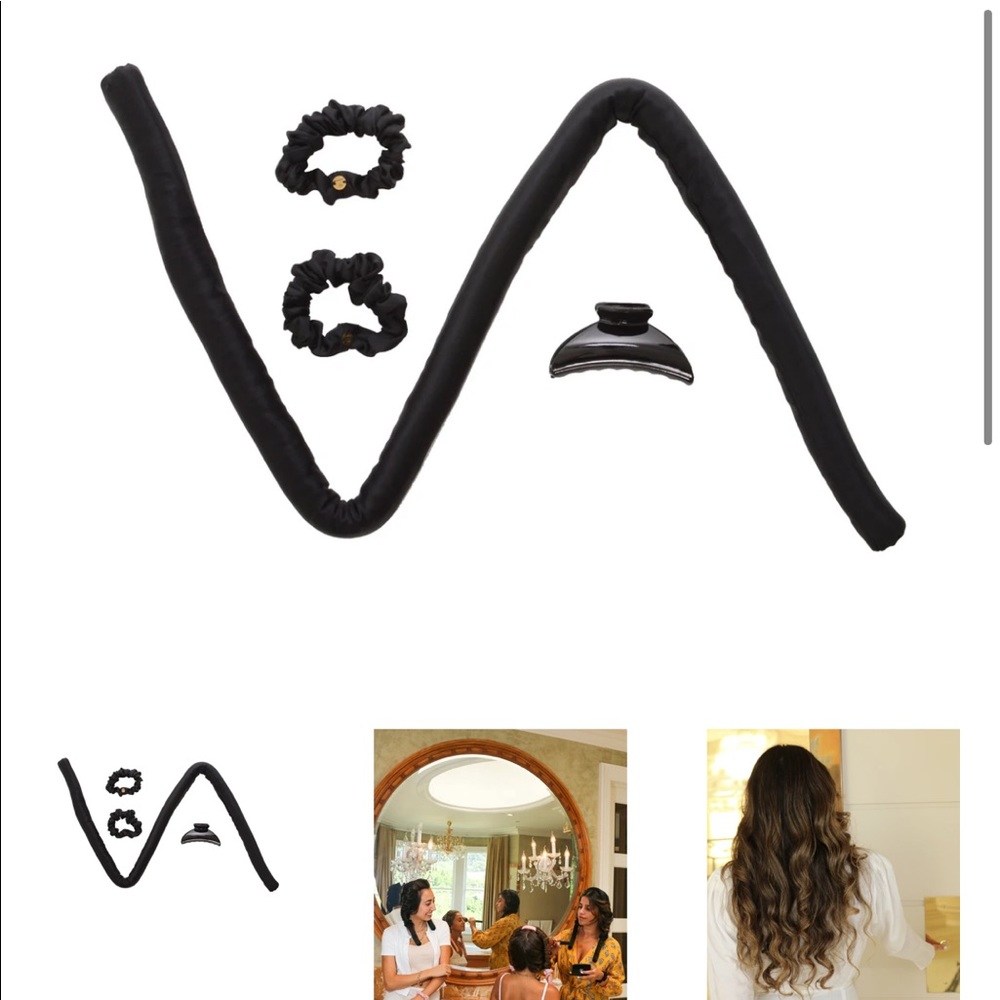 Heatlesss Hair Curling Ribbon